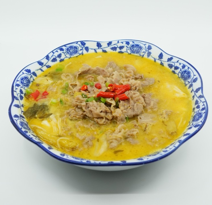 Fatty Beef in Sour Soup