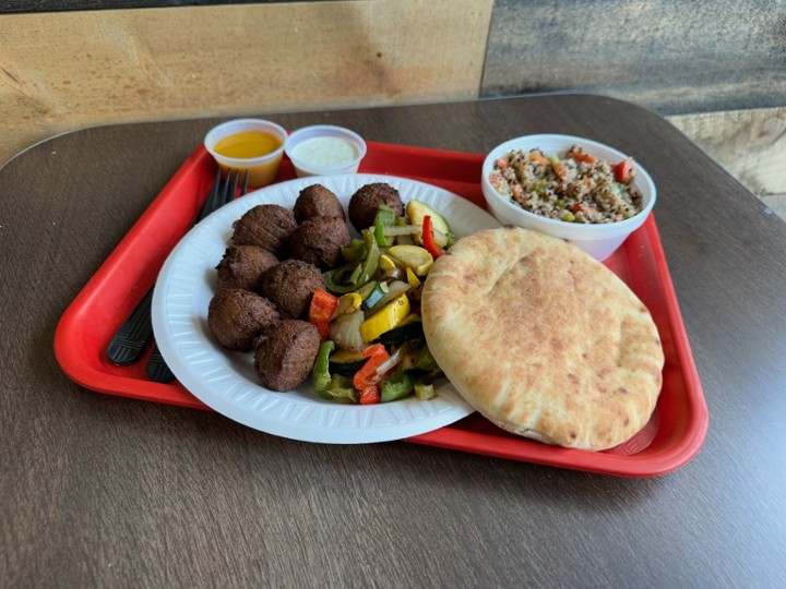 Falafel platter