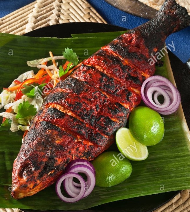 Tandoori Fish - Whole Bronzini