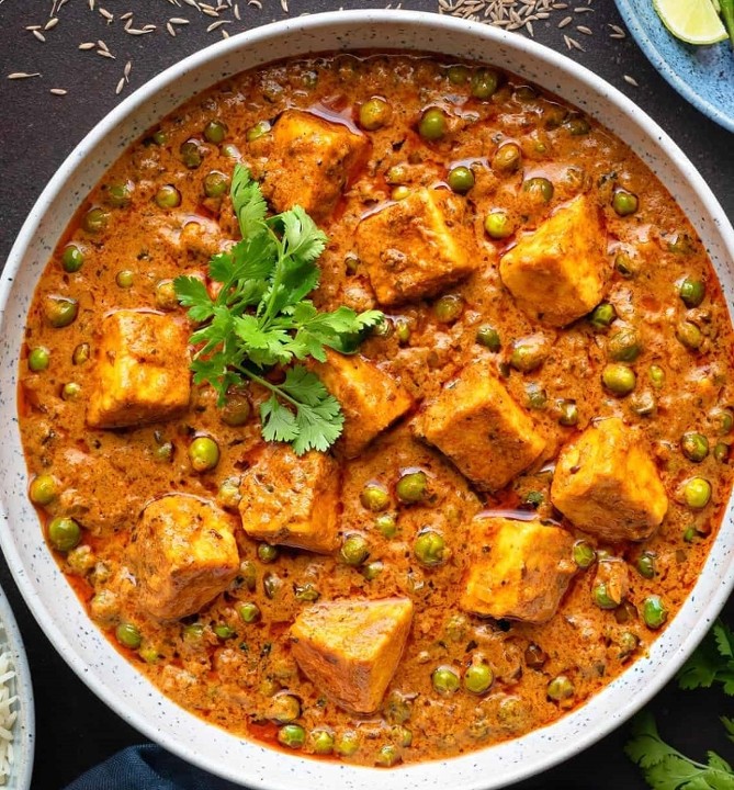 Mutter Paneer (Peas and Cheese)