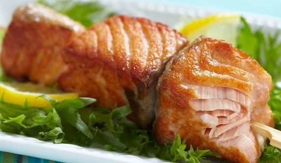 Salmon Kebab