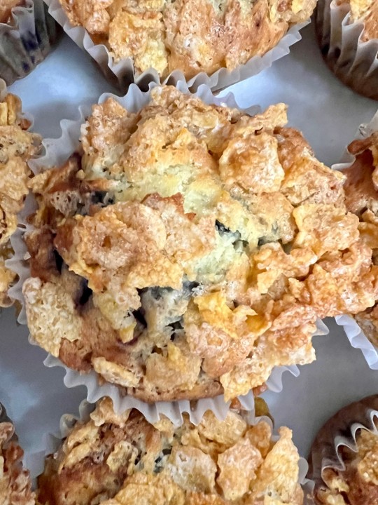 Blueberry Cornflake Muffin