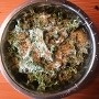 Caesar w/ Kale & Mustard Greens