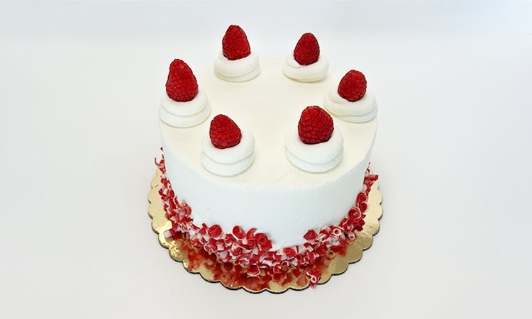 Raspberry Mousse Cake 6"