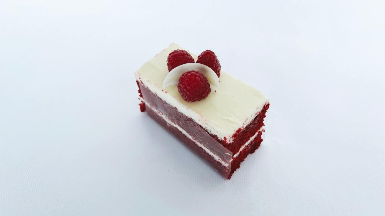 Red Velvet Cake Slice*