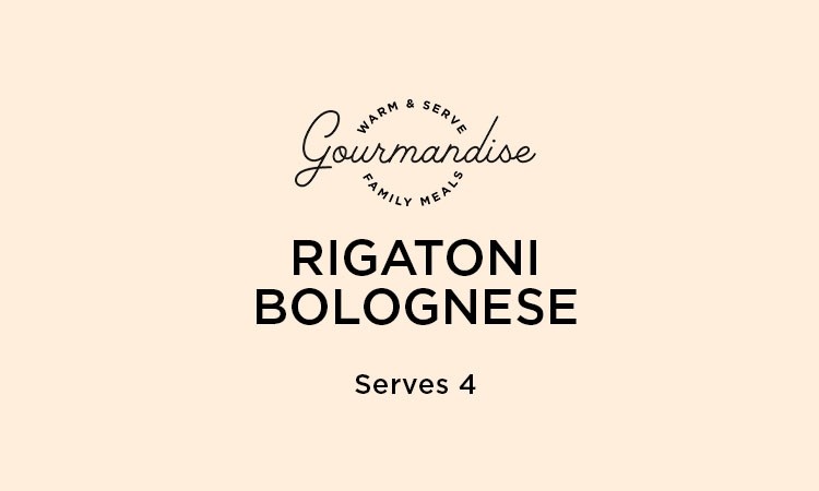Rigatoni Bolognese Family Meal