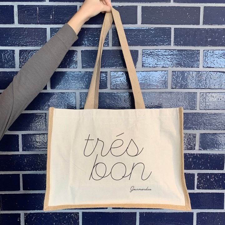 "Trés Bon" Reusable Tote Bag