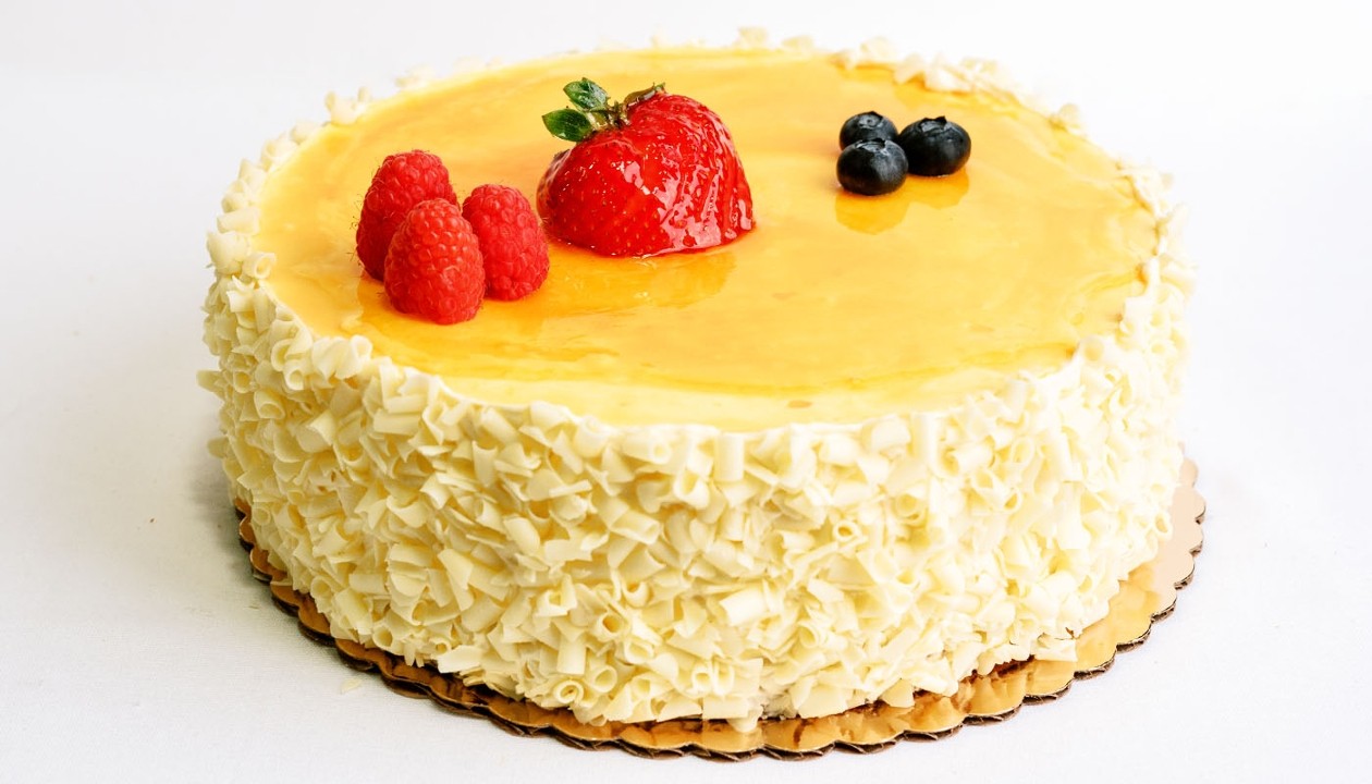 Passion Fruit Mousse Cake 9" Cake