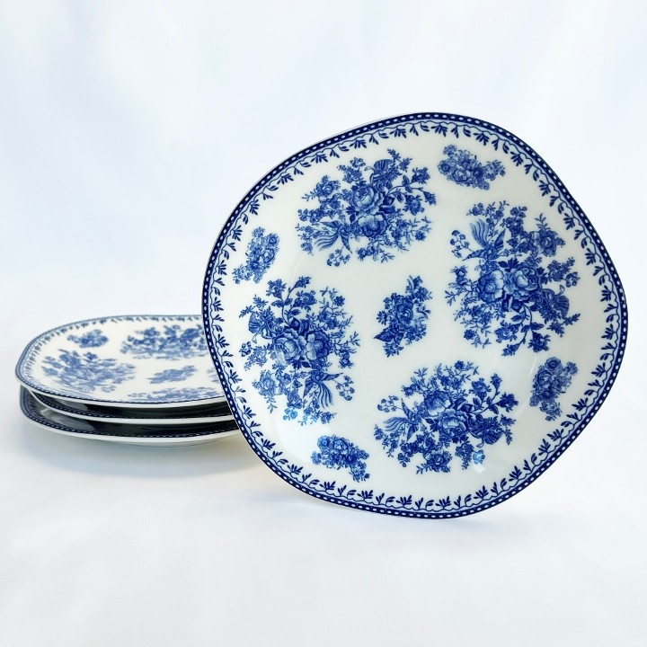 Lancaster Garden Blue Porcelain Plate