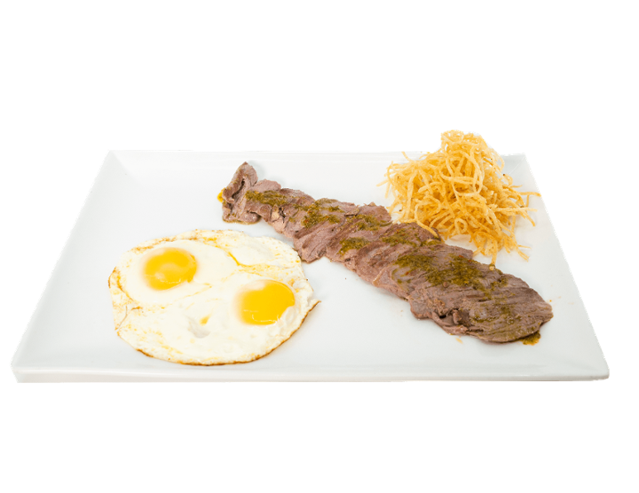 Churrasco and Eggs