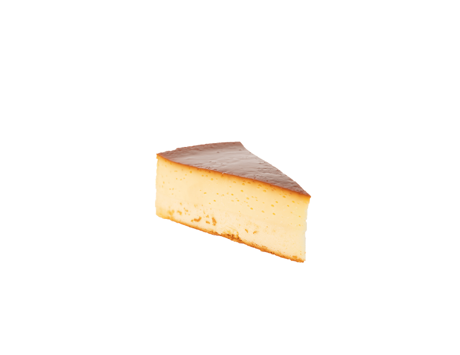 Slice Flan Cheesecake