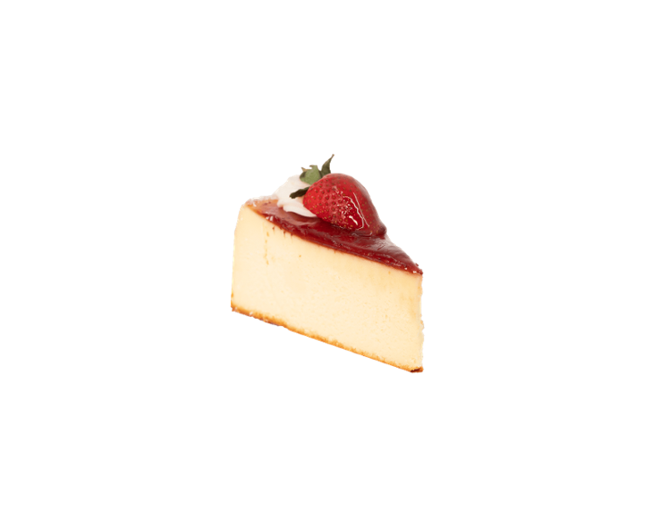 Slice Strawberry Cheesecake