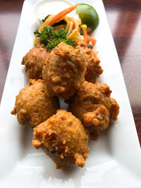 Spicy Conch Fritters