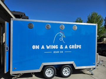 On A Wing & A Crêpe. Crosscut Warming Hut No.5
