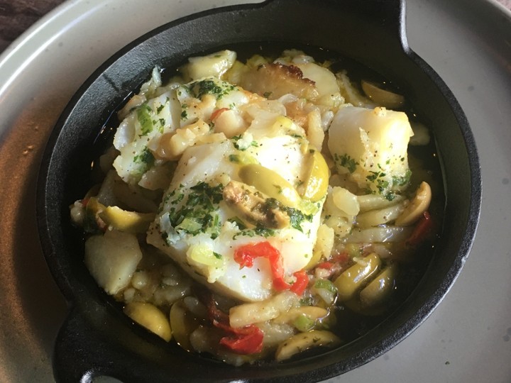 Bacalhau do Chefe (serves 1) Codfish