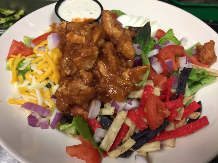 BBQ Chicken Tender Salad