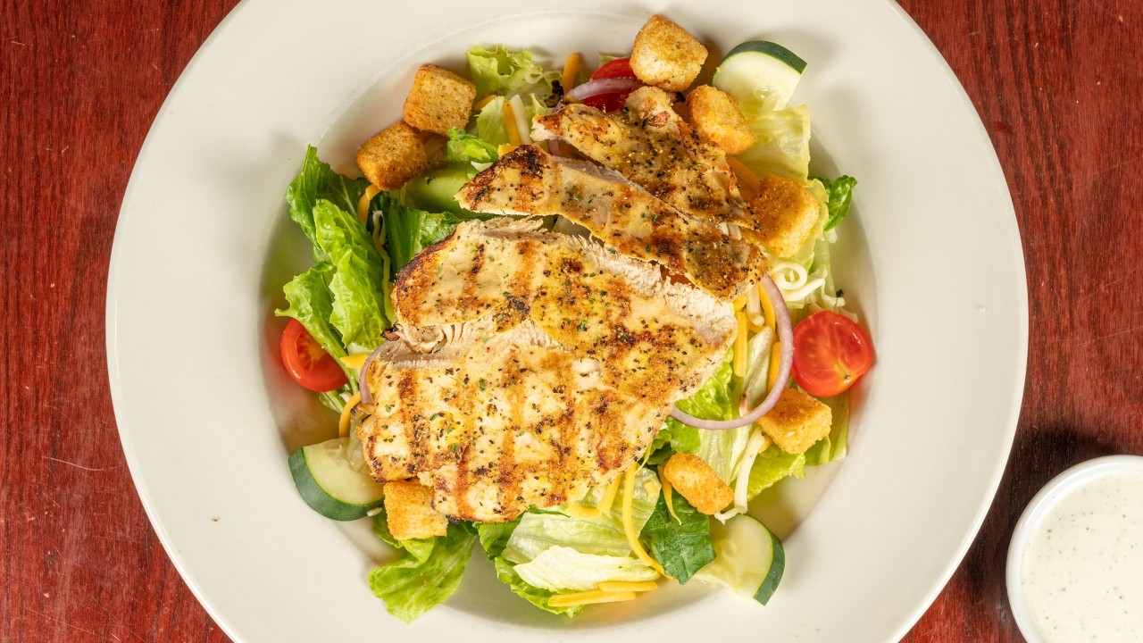 Char-Grilled Chicken House Salad