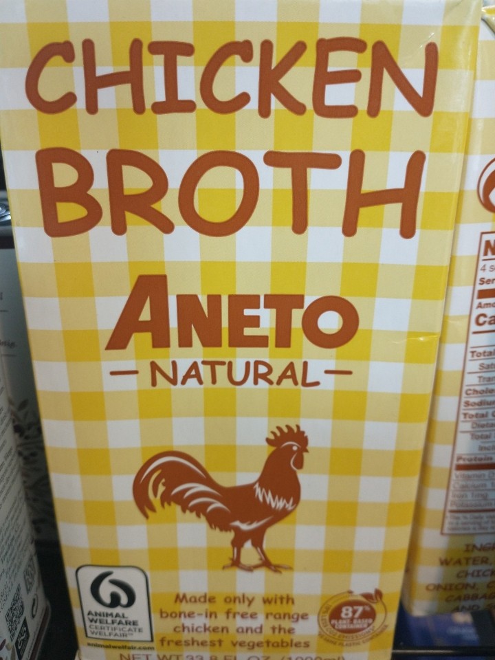 Aneto Chicken Broth 33.8oz