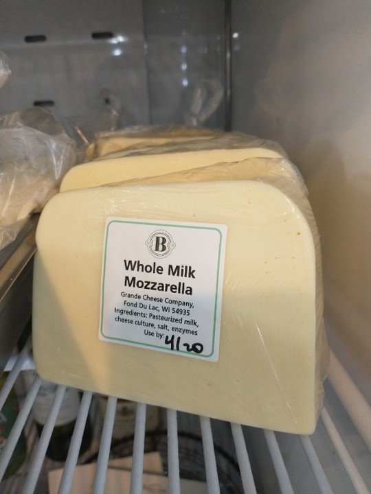 Whole Milk Brick Mozzarella