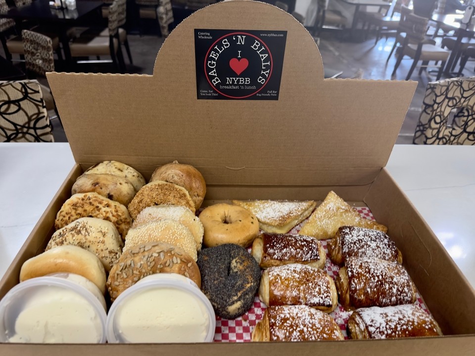 BAGEL & PASTRY BOX for 16-18