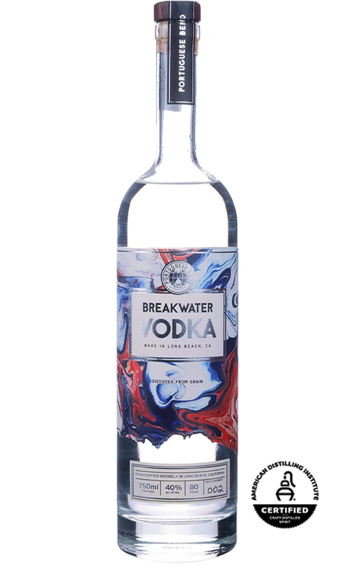 Breakwater Vodka Bottle