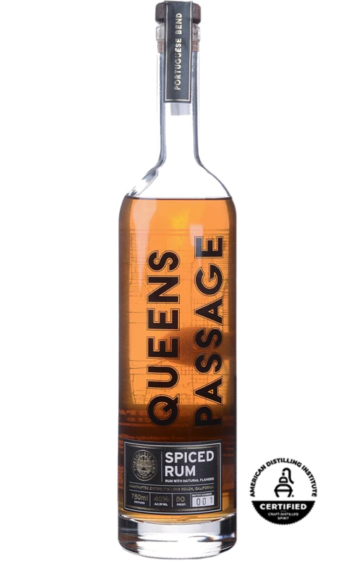 Queens Passage: Spiced Rum Bottle