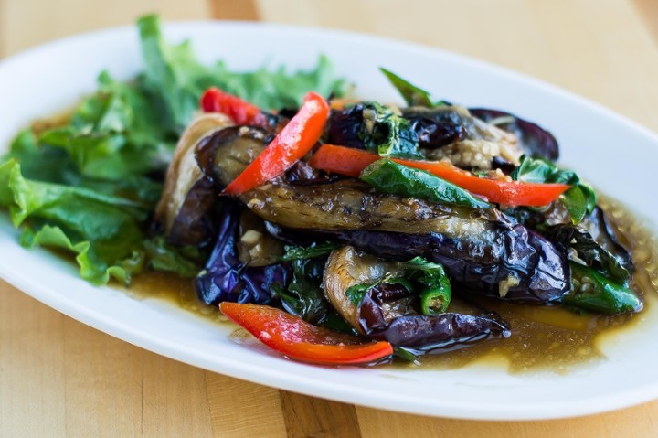 Stir-Fried Eggplant (V)