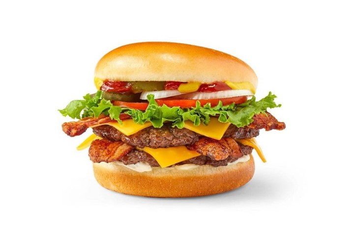 Organic BigNic Bacon Double Cheeseburger