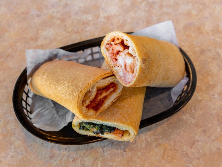 Spinach Pepperoni Calzone