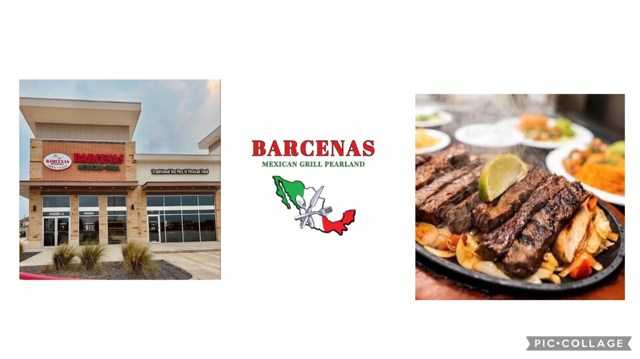 Barcenas Mexican Grill- Pearland 1930 Pearland Parkway STE 106