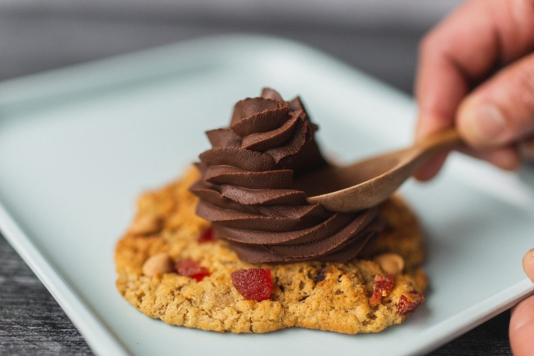 Peanut Butter and Jelly Peanut Butter Oat Cookie (Strawberry, Peanut Butter Chips)(GF)