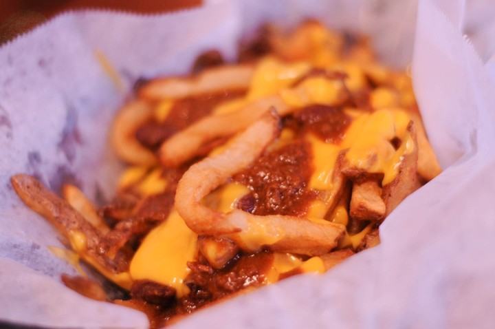 Chilli Cheese Fries (Non Halal)