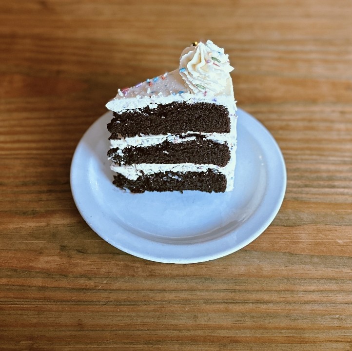 3 Layer: Chocolate Birthday Funfetti Cake GF/V
