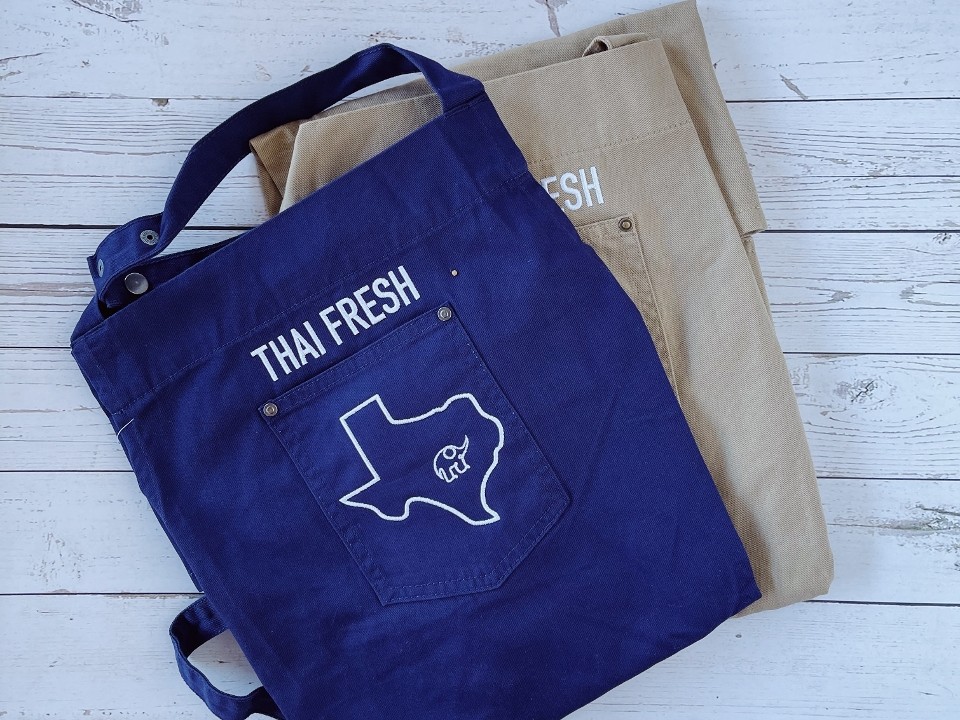 Embroidered Thai Fresh Apron