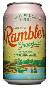 Rambler Sparkling Water 'Grapefruit' CAN