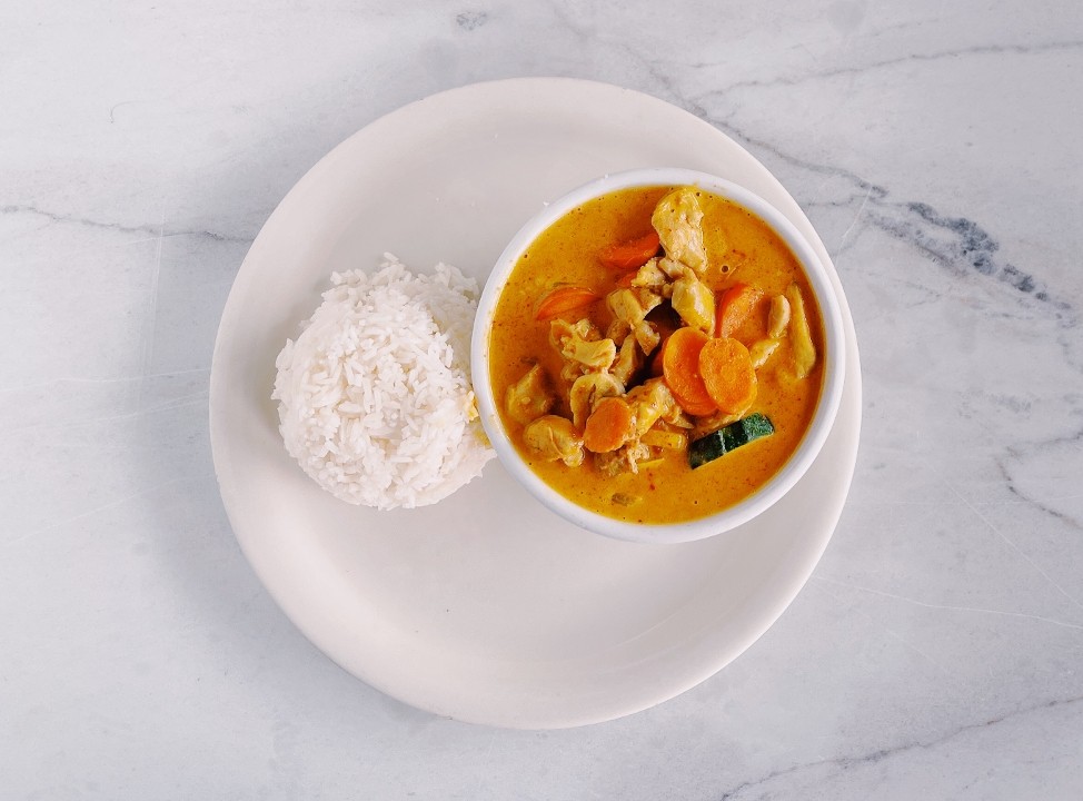 Yellow Curry-Not Gluten or Soy Free (Always W Onions)