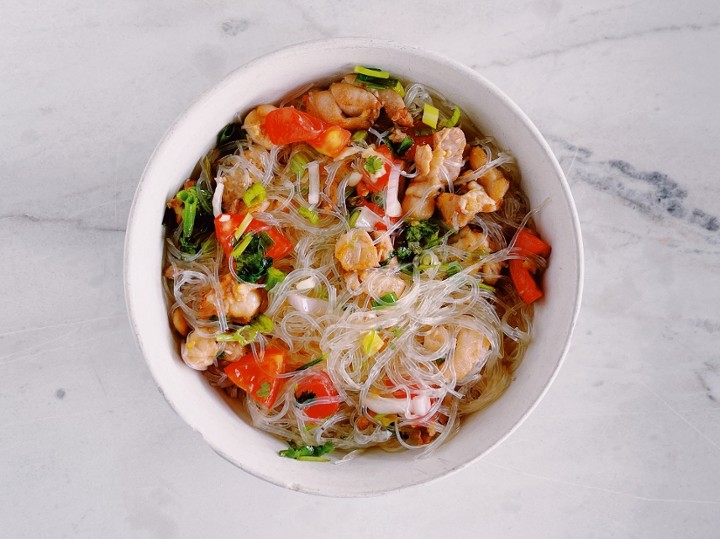 Spicy Glass Noodle Salad