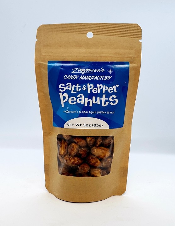 Salt & Pepper Peanuts - 3oz