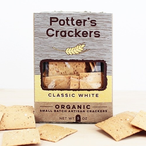 Classic White Potters Crackers