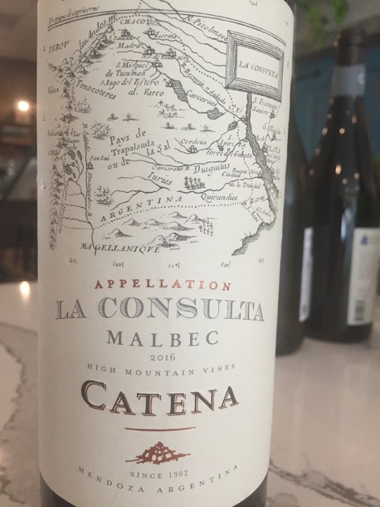 Malbec - Catena Zapata / Bottle