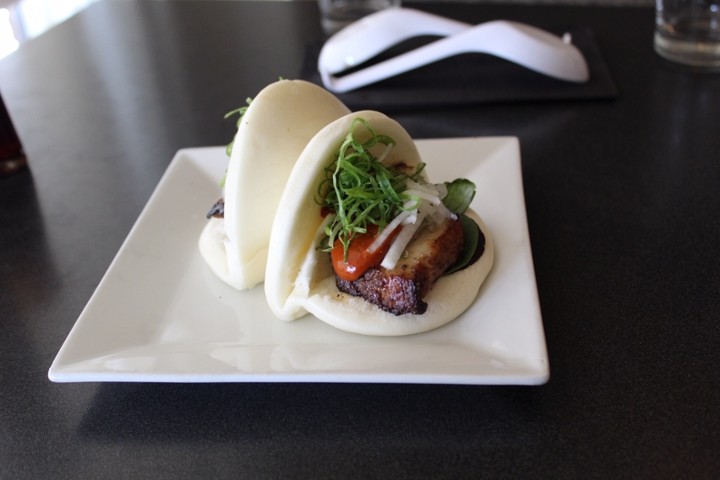 ROASTED PORK BELLY STEAMED BUNS