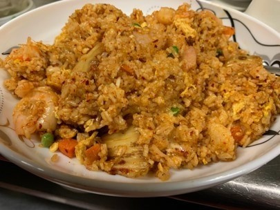 Shrimp & Kimchi Fried Rice