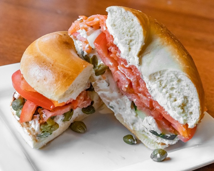 The Lox Smoked Salmon Sandwich