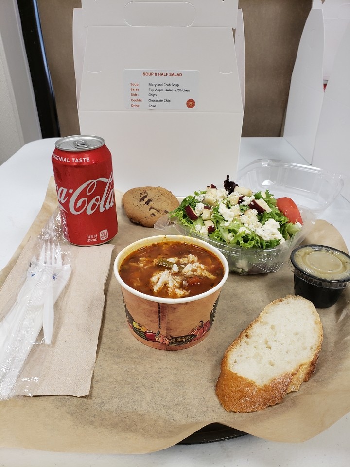Soup & Half Salad Boxed Lunch