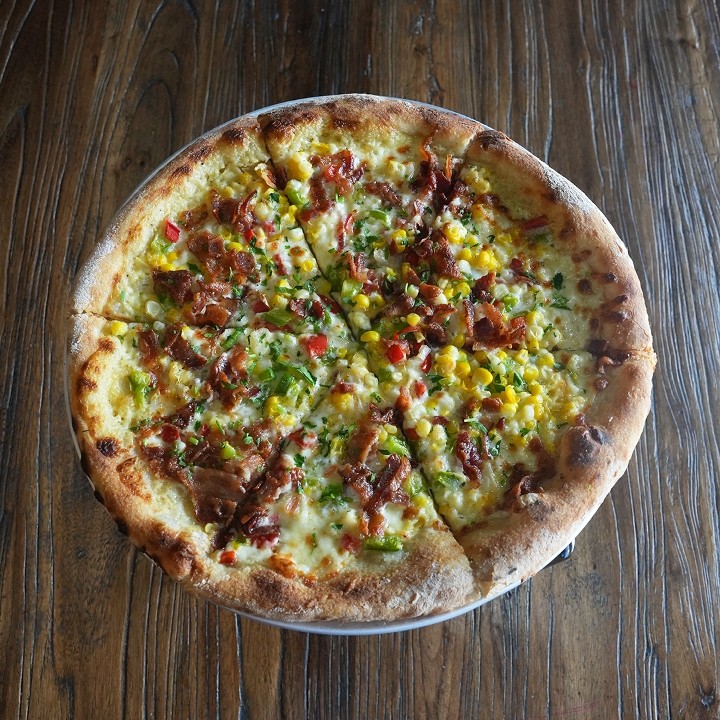 Sweet Corn Pizza