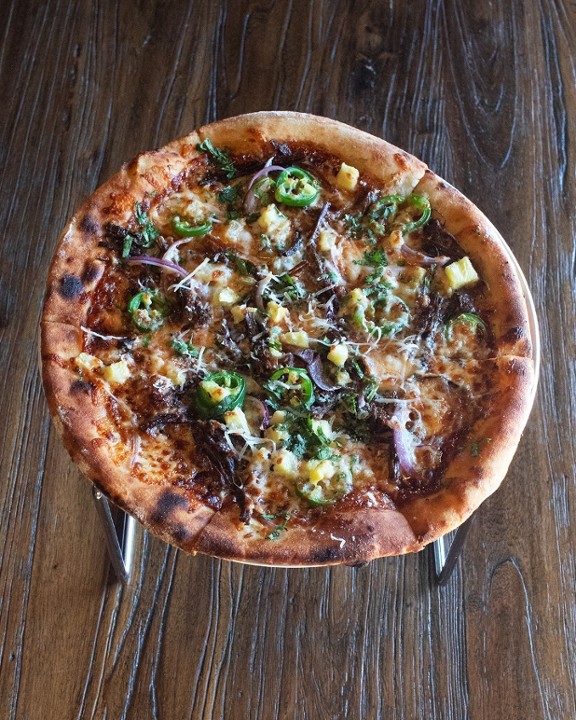 BBQ Burnt Ends Pizza
