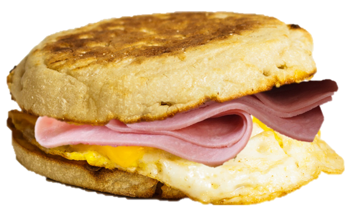 Ham Egg & Cheese Sandwich