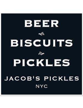 Jacob's Pickles Upper West Side- now at 680 Columbus Avenue