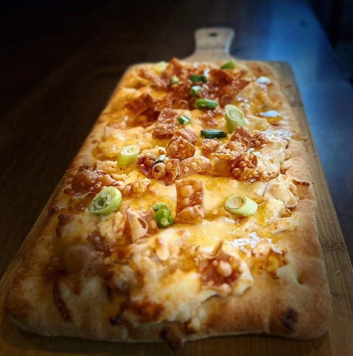 Crab Rangoon Flatbread