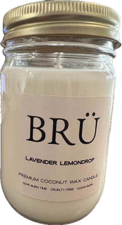 BRU Candle: "Lavender Lemondrop"